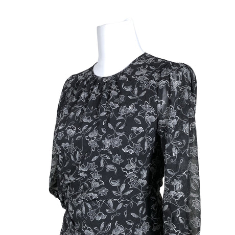 Unisex Marella - Schiffon dress, size 34 - Blue (2)