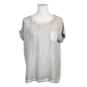 Unisex Esprit - Short-sleeved blouse, size 40 - Gray (1)