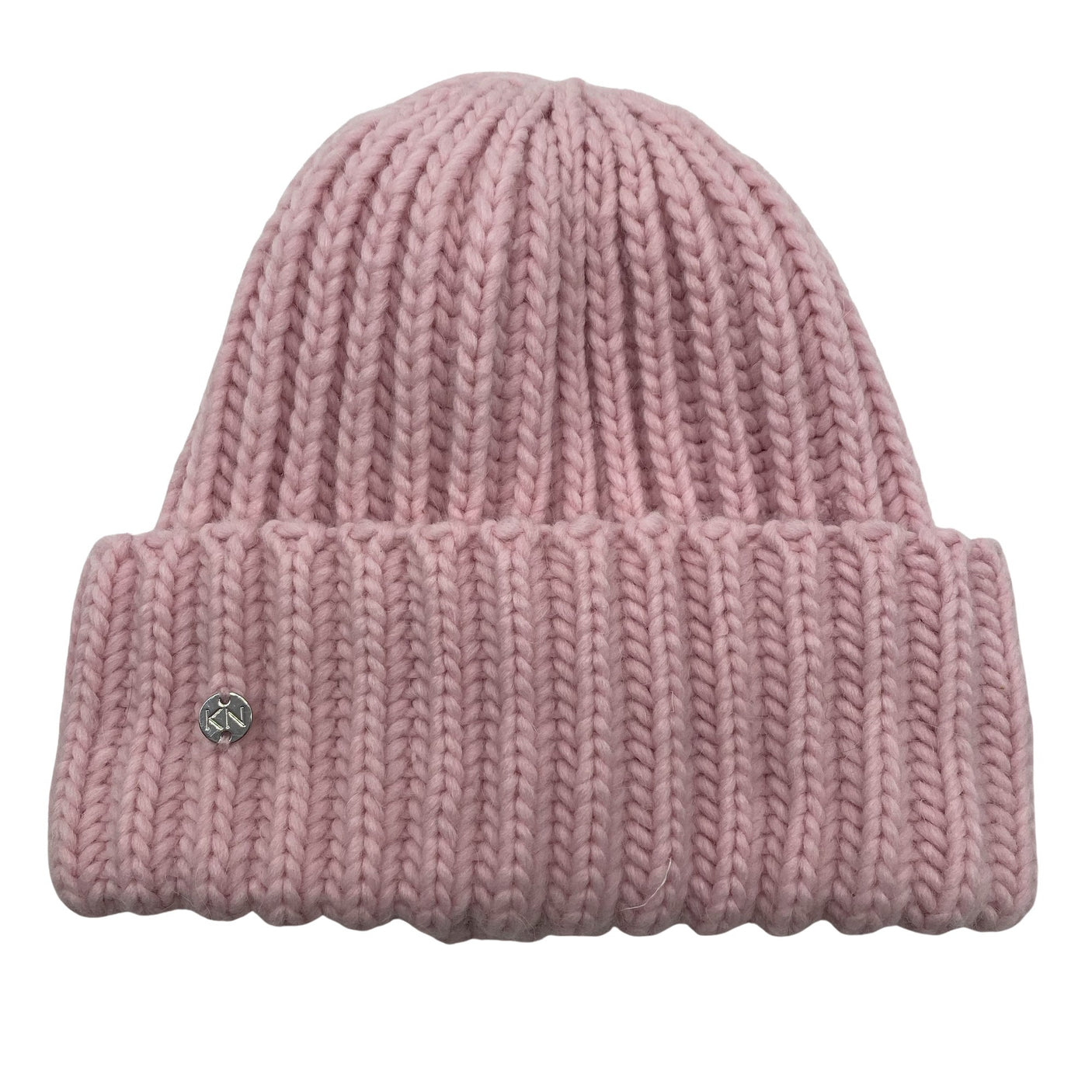 Unisex KN collection - Winter beanie, size 58 - 60 cm - Light pink (1)