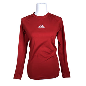 Unisex Adidas - Sports shirt, long sleeve, size 36 - Red (1)