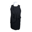 Unisex Hugo Boss - Schiffon dress, size 42 - Black ()