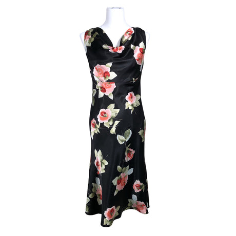 Unisex O.I.S - Schiffon dress, size 38 - Black ()