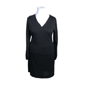Unisex Filippa K. - Schiffon dress, size 42 - Black (1)
