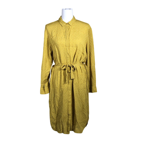 Unisex Samsoe&Samsoe - Schiffon dress, size 40 - Yellow ()