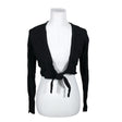 Unisex Esprit - Knit bolero jacket, size 36 - Black ()