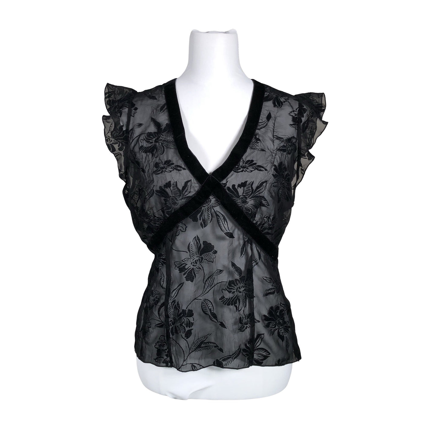 Unisex Claire.dk - Party top, size 40 - Black (1)