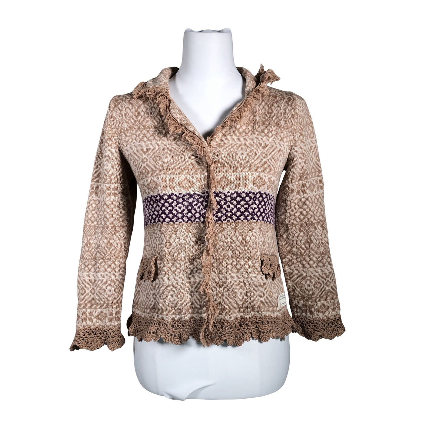 Unisex Odd Molly - Cardigan, size 36 - Brown (1)