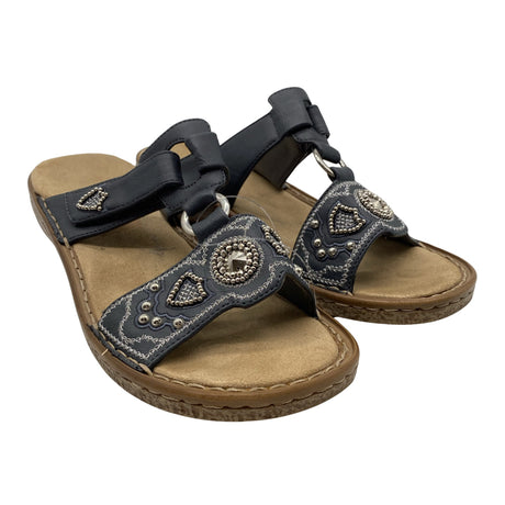 Unisex Rieker - Sandals, size 39 - Blue (2)