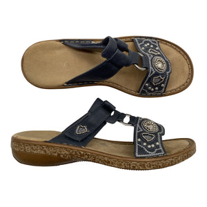 Unisex Rieker - Sandals, size 39 - Blue (1)