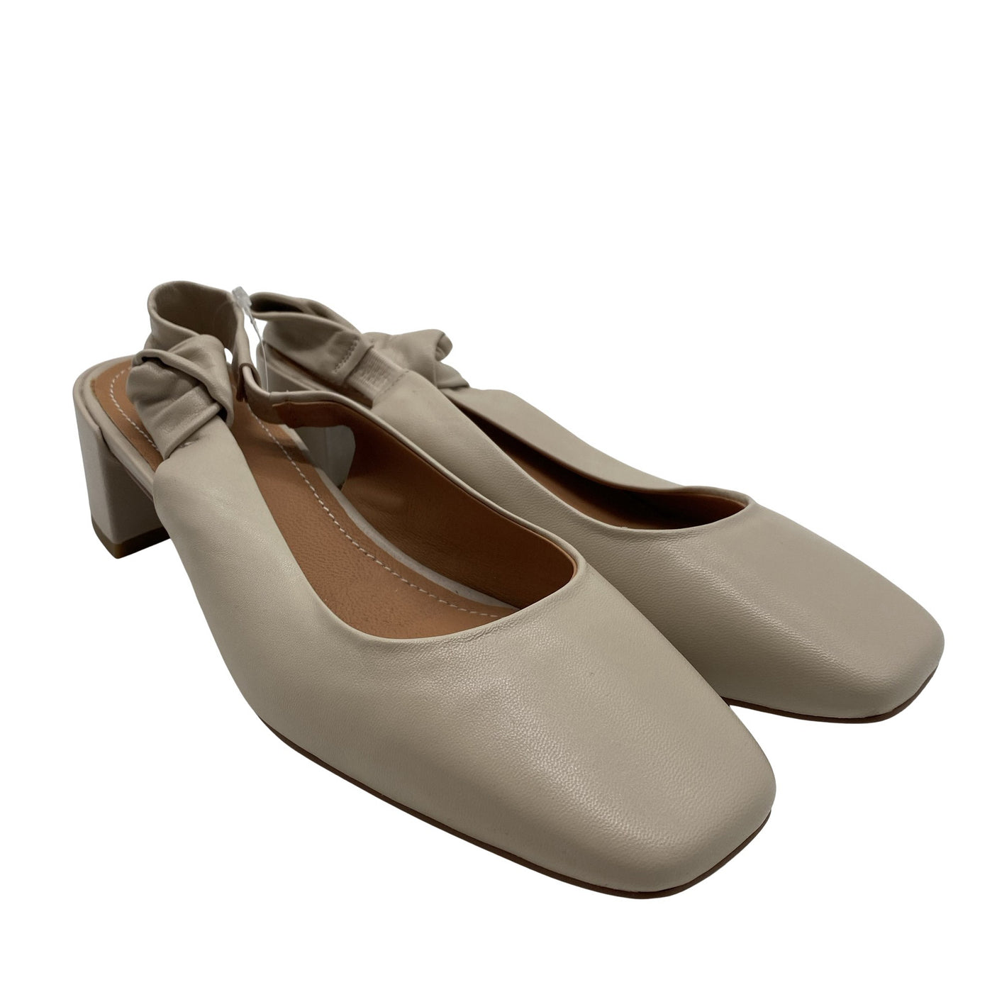 Unisex Kazar - High heels, size 39 - Beige (2)