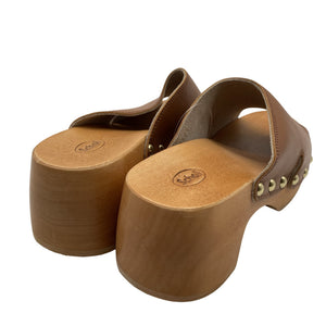Unisex Scholl - Slip-on shoes, size 39 - Brown (3)