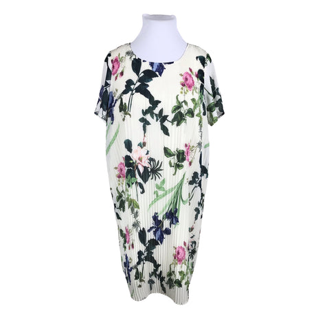 Unisex Zizzi - Party dress, size 42 - Natural white ()