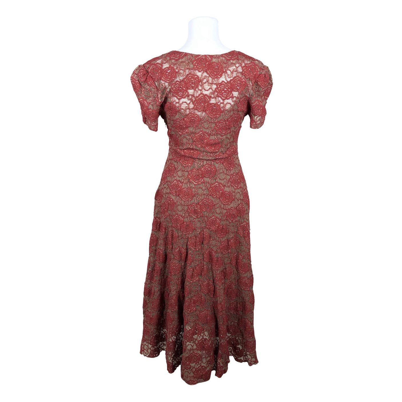 Unisex Andiata - Party dress, size 38 - Red (2)