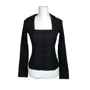 Unisex NaraCamicie - Blouse, size 38 - Black (1)