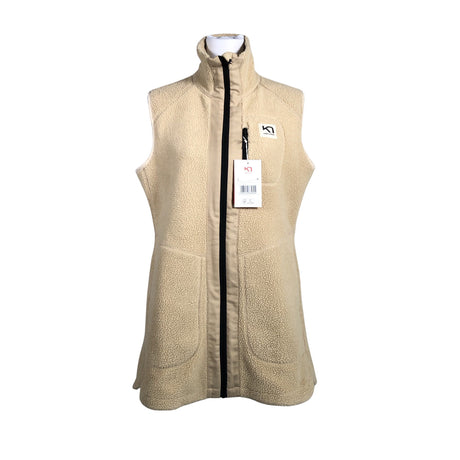 Unisex Kari Traa - Fleece vest, size 40 - Beige ()