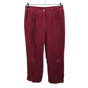 Unisex Nanso - Velvet pants, size 40 - Wine red (1)