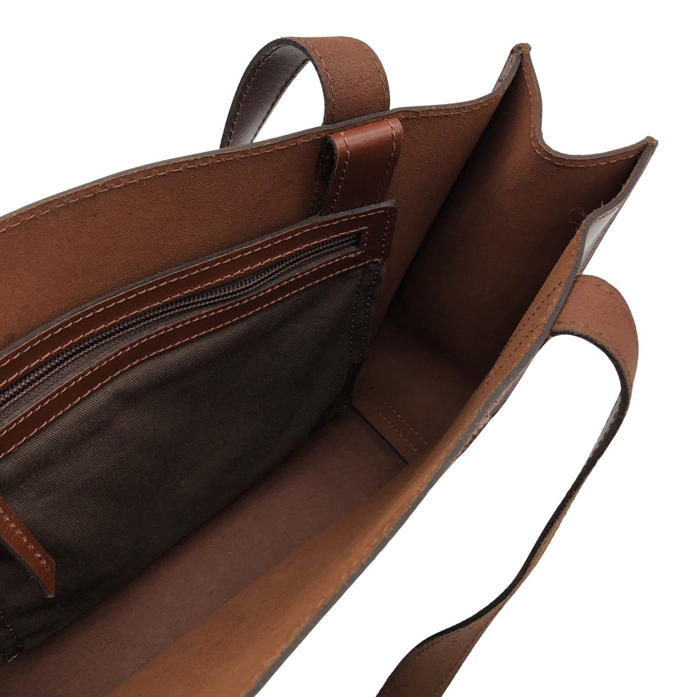 Unisex Gusti Leder - Handbag, size Midi - Brown (3)
