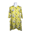 Unisex The Masai - Schiffon tunic, size 36 - Yellow ()