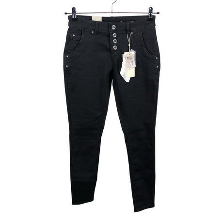 Unisex Cream - Jeans, size W26 - Black ()