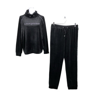 Unisex Micha - Sweatshirt and pants set, size 40 - Black (1)