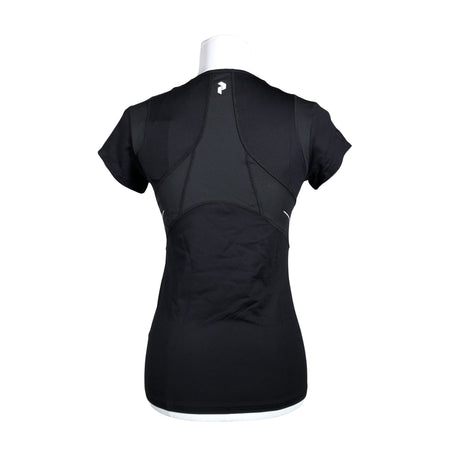Unisex Peak Performance - Sports shirt, short sleeve, size 36 - Black (2)