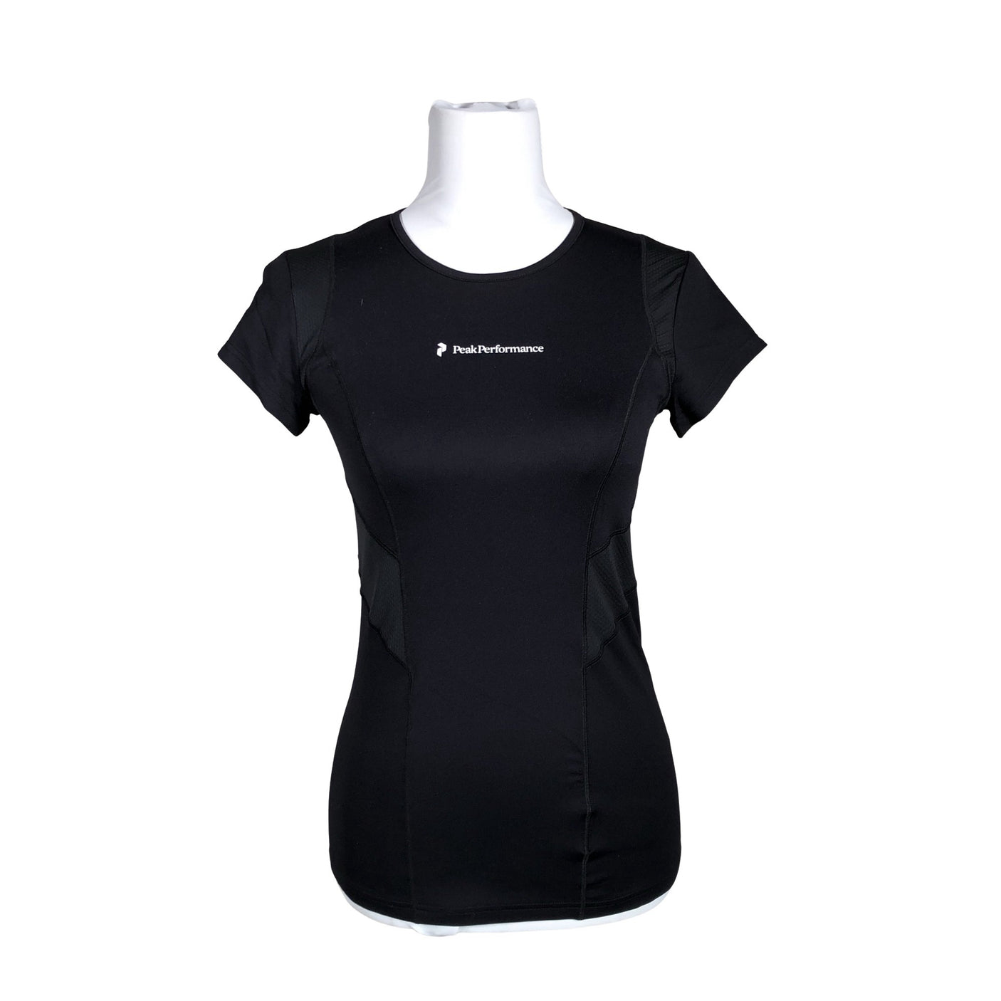 Unisex Peak Performance - Sports shirt, short sleeve, size 36 - Black (1)