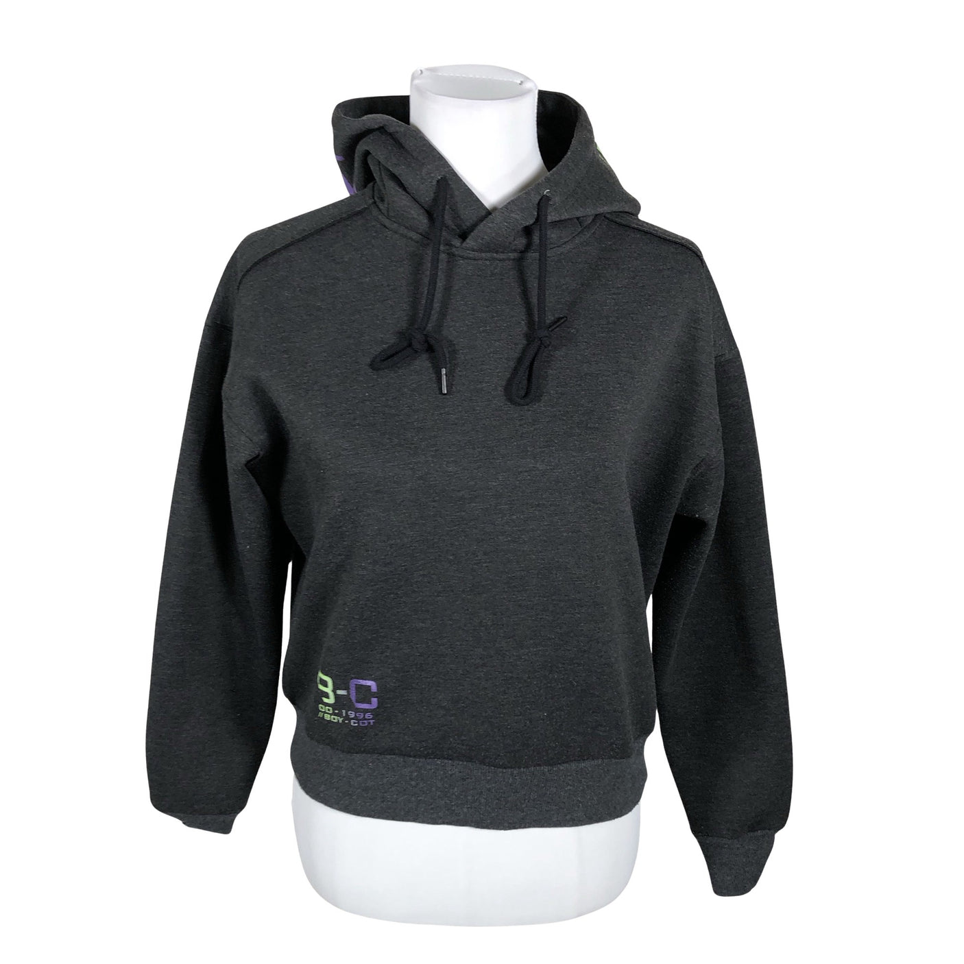 Unisex Boy-Cot - Hoodie, size 36 - Gray (1)