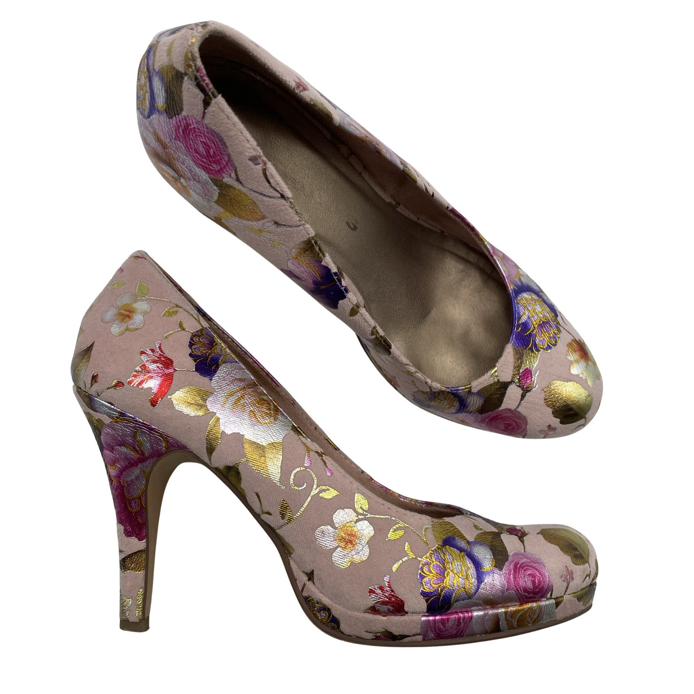 Unisex Tamaris - High heels, size 38 - Light pink (1)