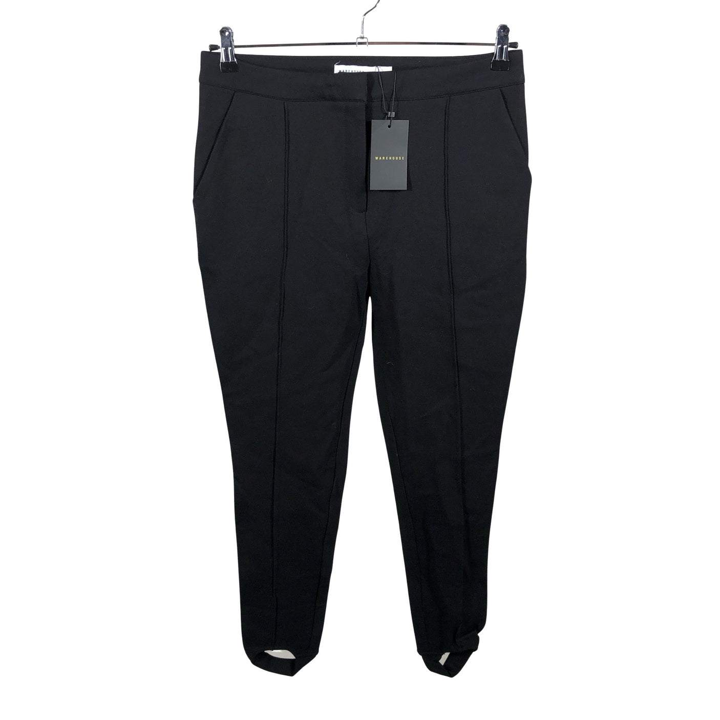 Unisex Warehouse - Straight leg trousers, size 40 - Black (1)