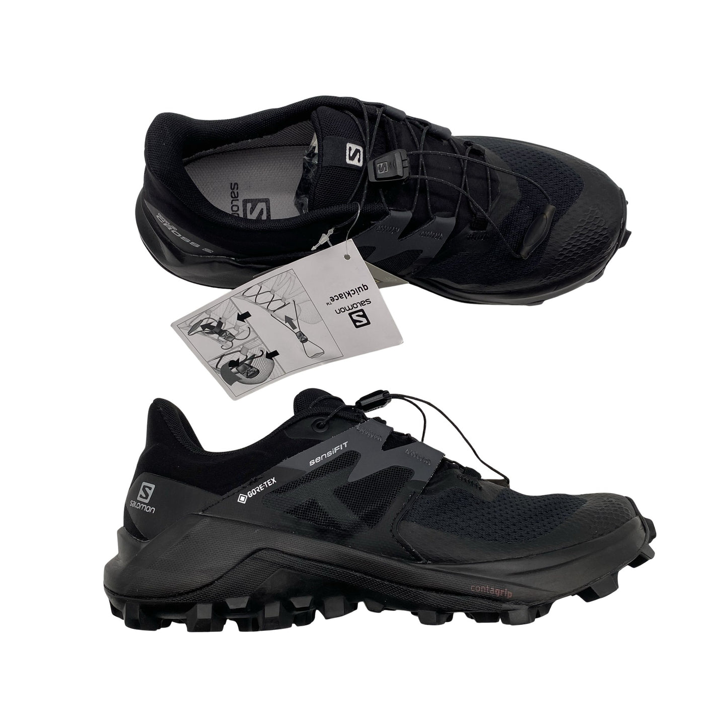 Unisex Salomon - Running shoes, size 38 - Black (1)
