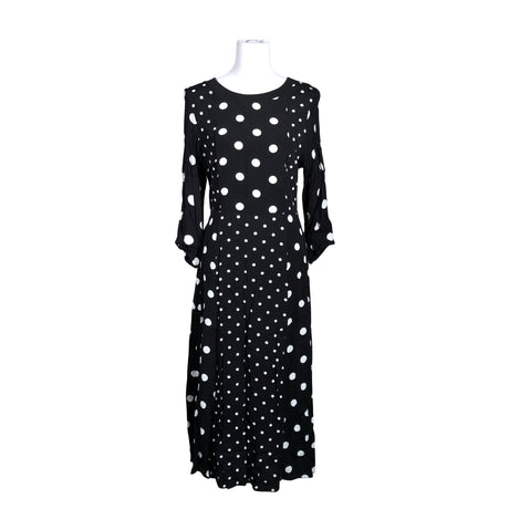 Unisex Lindex - Schiffon dress, size 40 - Black ()
