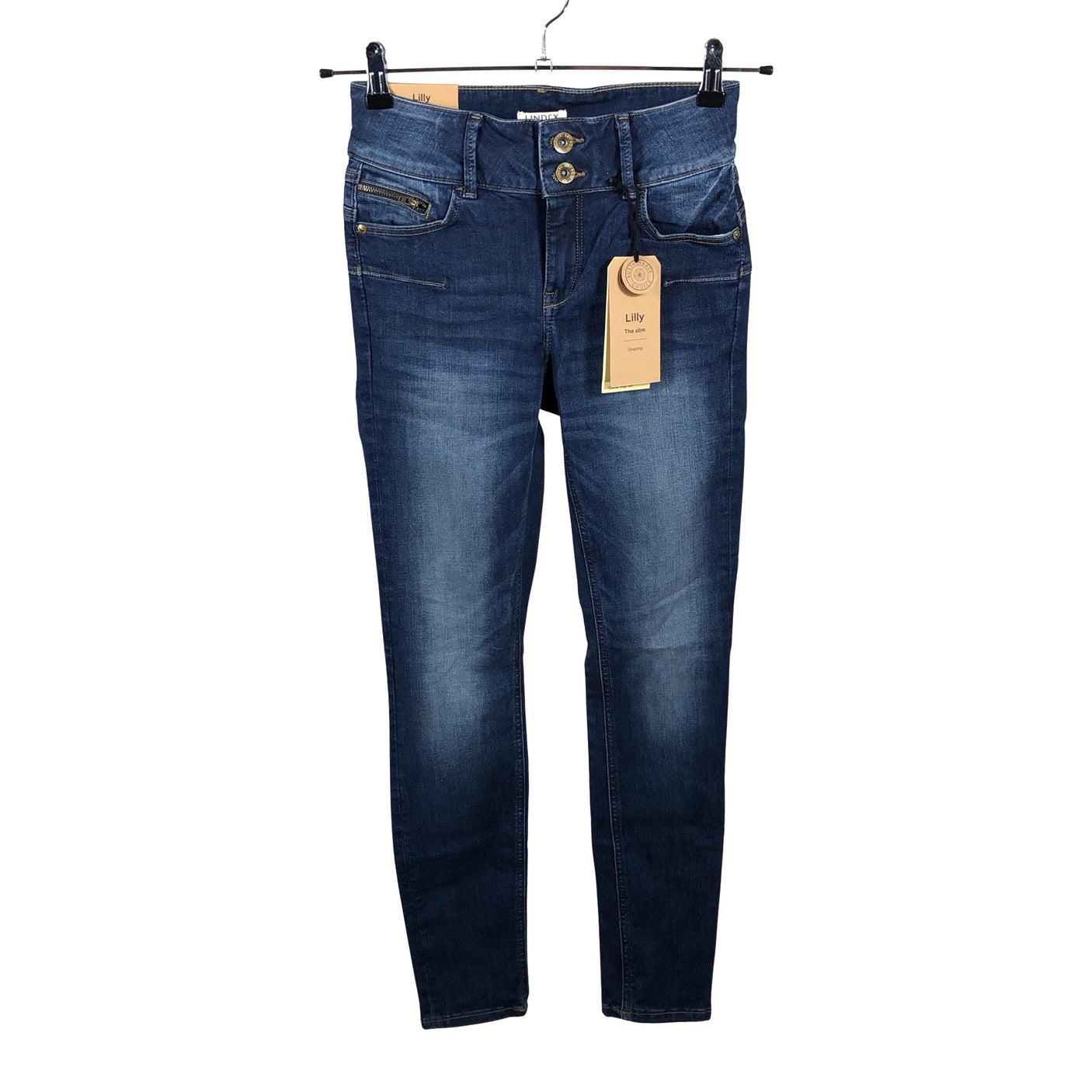 Unisex Lindex - Jeans, size 36 - Blue (1)