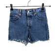 Unisex Levi's - Denim shorts, size W24 - Blue ()