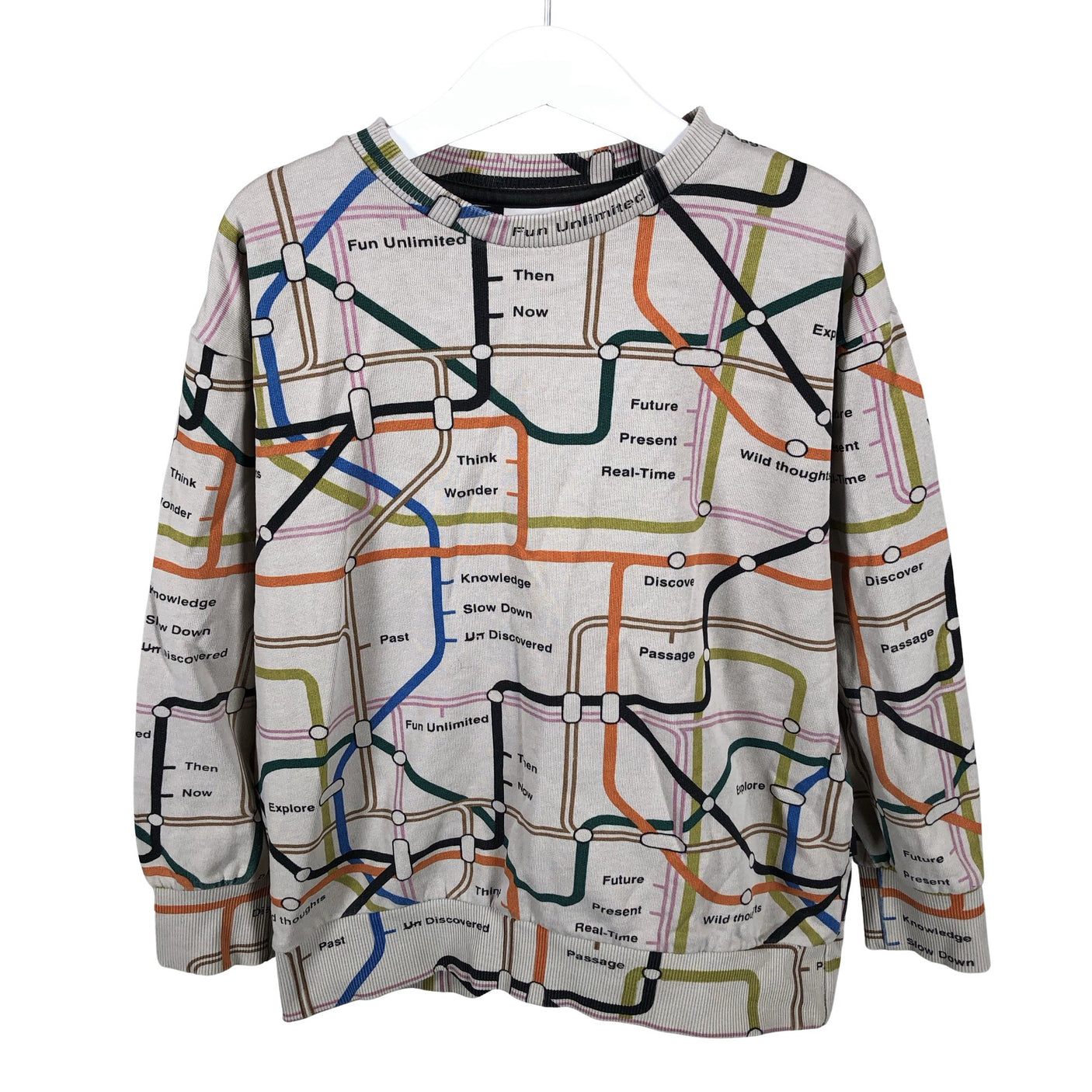 Unisex Molo Kids - Sweatshirt, size 122 - 128 - Beige (1)