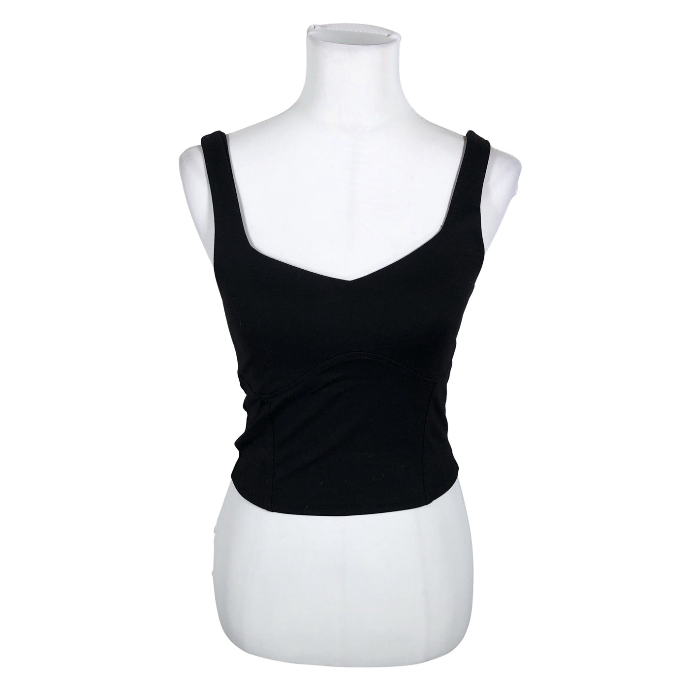 Unisex Abercrombie&Fitch - Tricot tank top, size 34 - Black (1)