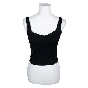 Unisex Abercrombie&Fitch - Tricot tank top, size 34 - Black (1)