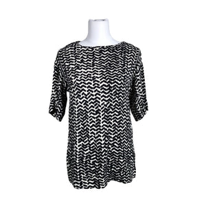 Unisex Marimekko - Short-sleeved blouse, size 34 - Black (1)