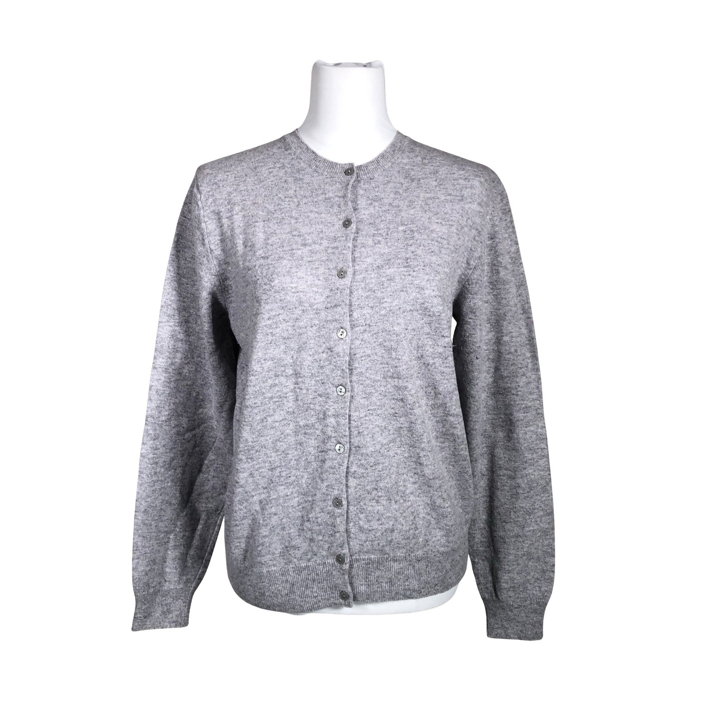 Unisex Benetton - Cardigan, size 40 - Gray (1)