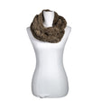 Unisex VZ - Circle scarf, size Midi - Brown ()