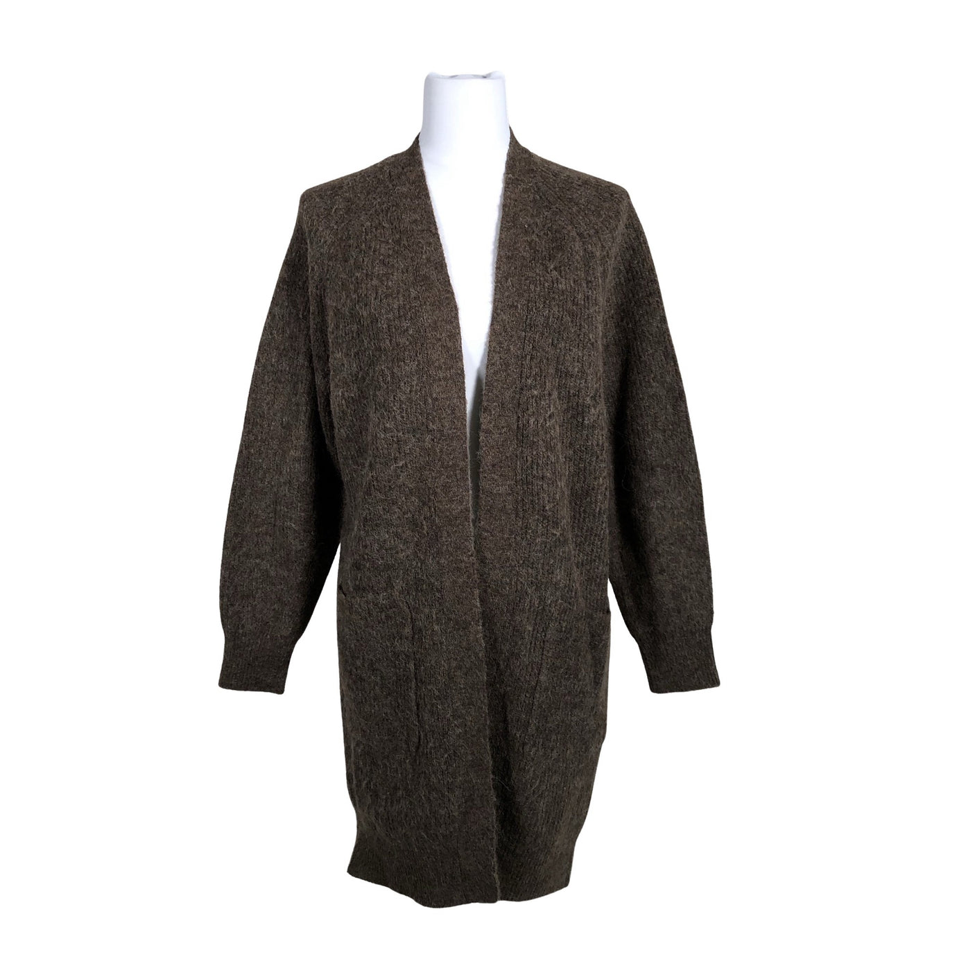 Unisex Selected - Cardigan, size 36 - Brown (1)