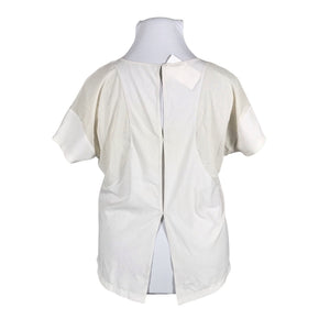 Unisex Under Armour - Sports shirt, short sleeve, size 46 - Natural white (2)