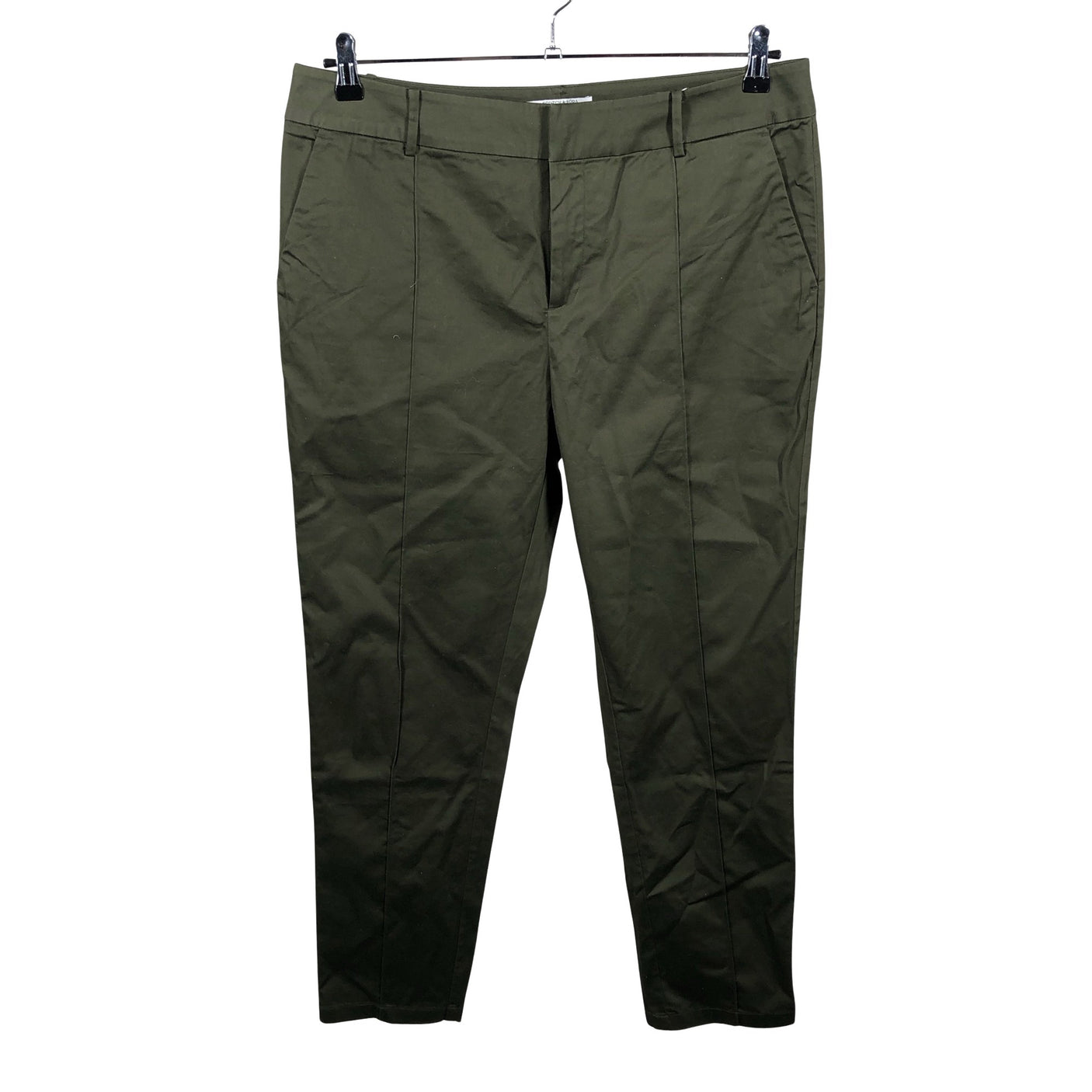 Unisex Scotch&Soda - Straight leg trousers, size W32 - Green (1)