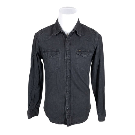 Unisex Lee - Denim shirt, size M - Gray ()