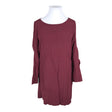 Unisex COS - Schiffon dress, size 42 - Wine red ()