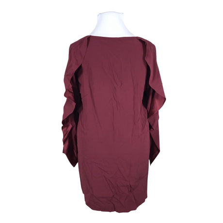 Unisex COS - Schiffon dress, size 42 - Wine red (2)