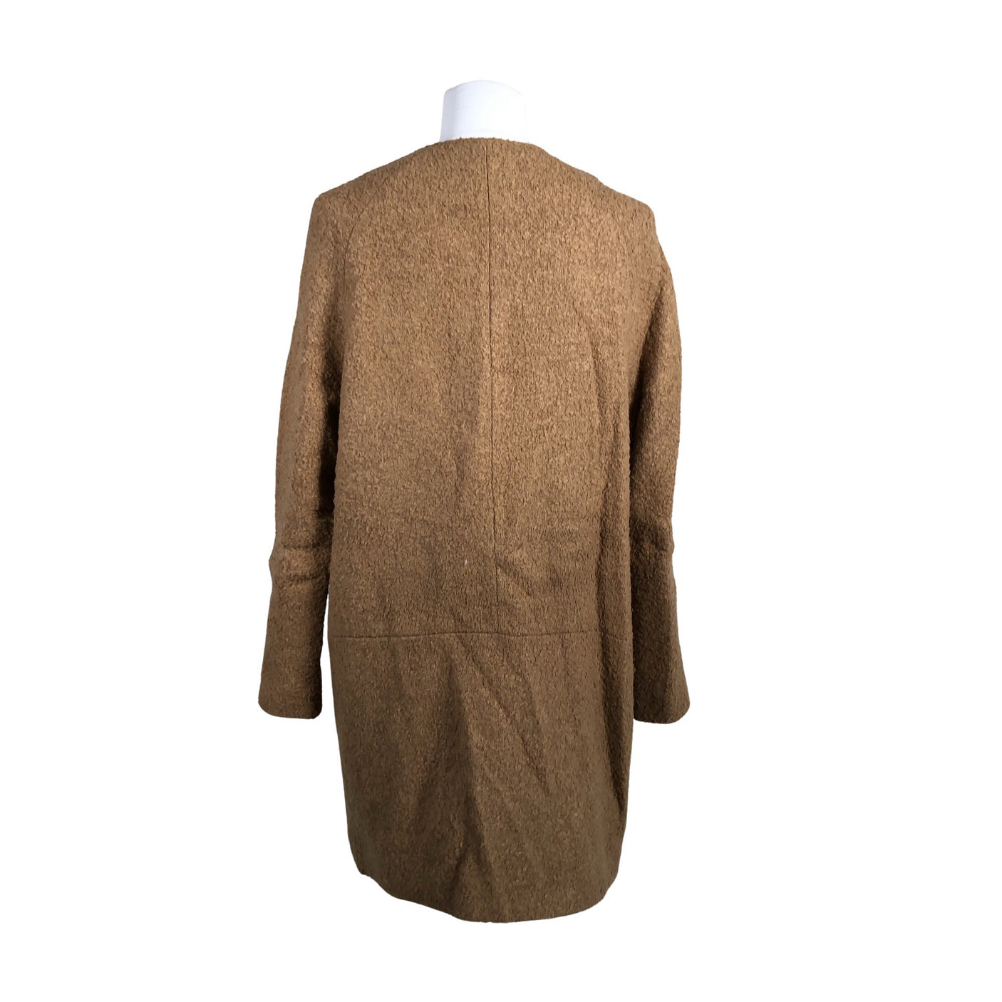Unisex White Stuff - Wool coat, size 38 - Brown (2)