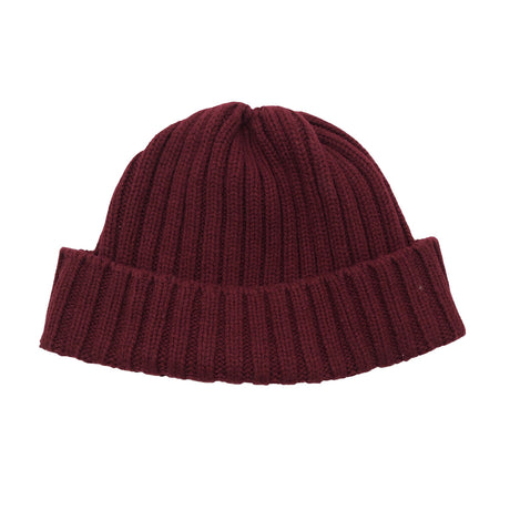 Unisex Muji - Winter beanie, size 56 - 58 cm - Wine red ()