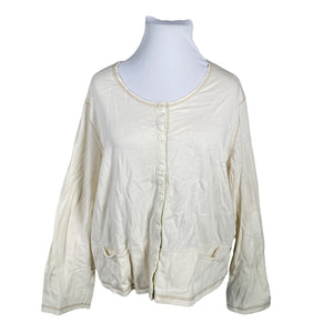 Unisex Gudrun Sjöden - Tricot shirt, size 52 - Natural white (1)