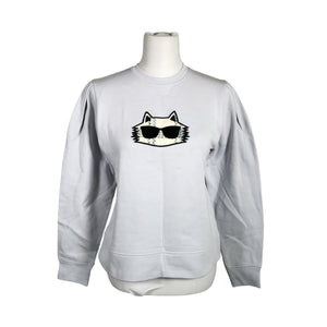 Unisex Karl Lagerfeld - Sweatshirt, size 36 - Light blue (1)