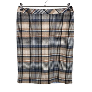 Unisex Gerry Weber - Fabric skirt, size 40 - Brown (1)